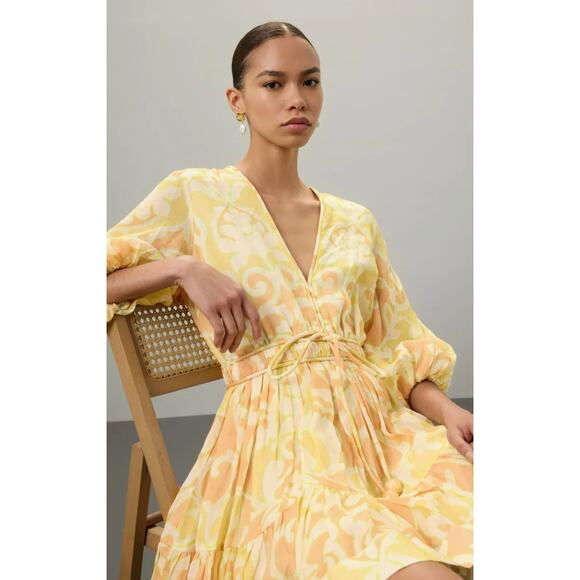 Alexis Capri Yellow Mini Dress - Picture 2 of 10